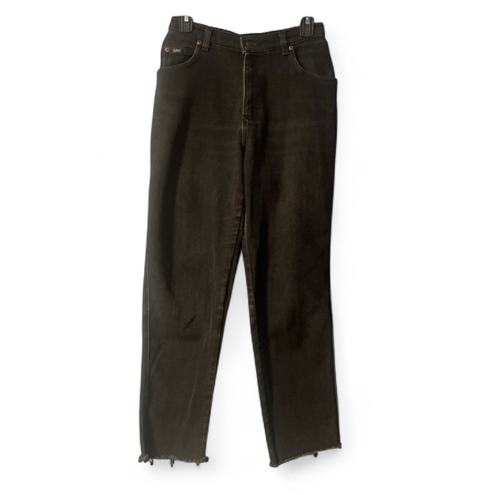Lee Vintage Highrise Black wash Mom Jeans